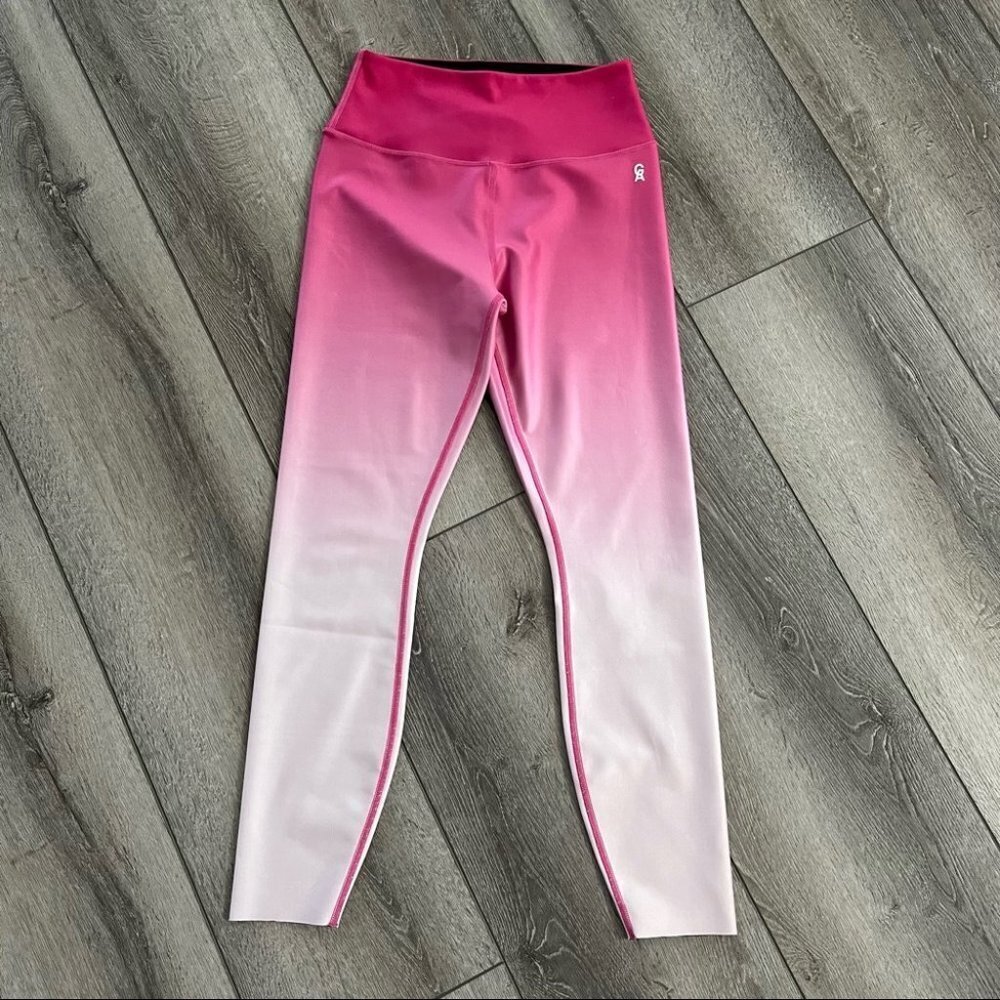 Good American Pink Ombré leggings size Medium 2 - Picture 2 of 11